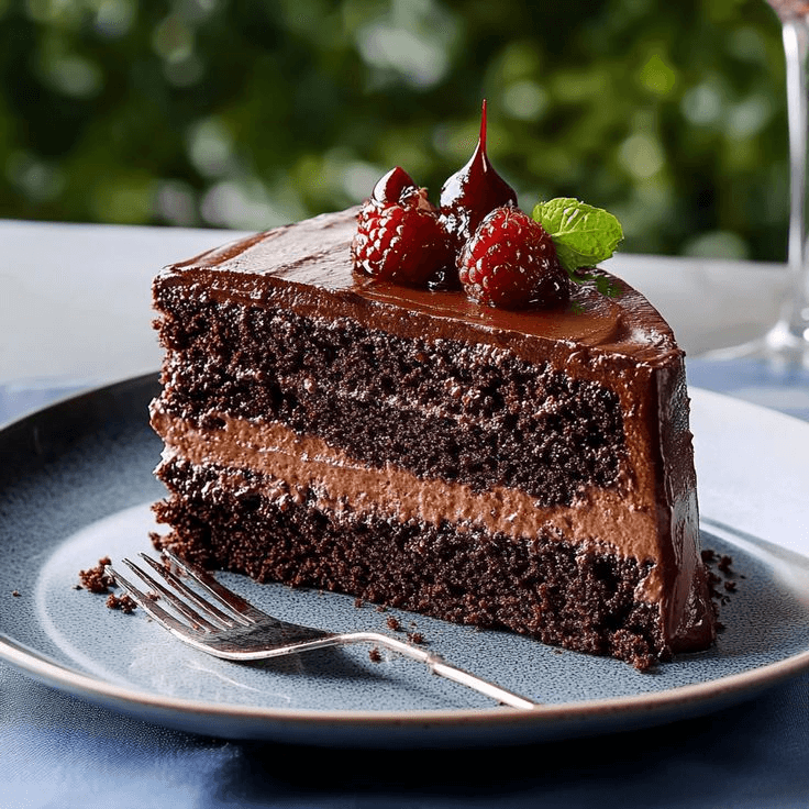 Chocolate Kiss — Rich chocolate cake.