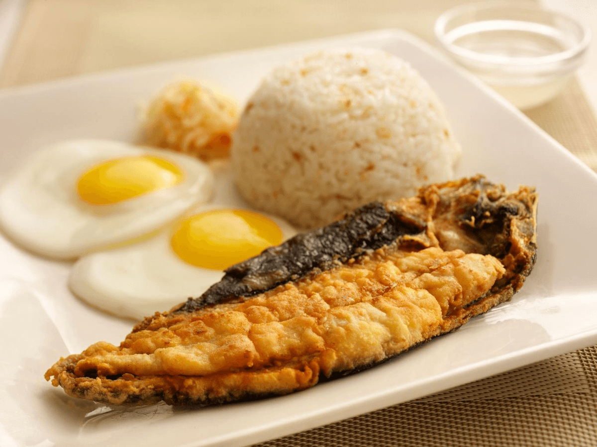 Breakfast Bangus — Bangus breakfast plate.