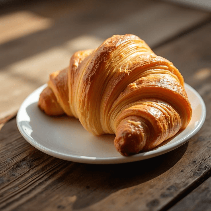 Croissant — Buttery croissant.