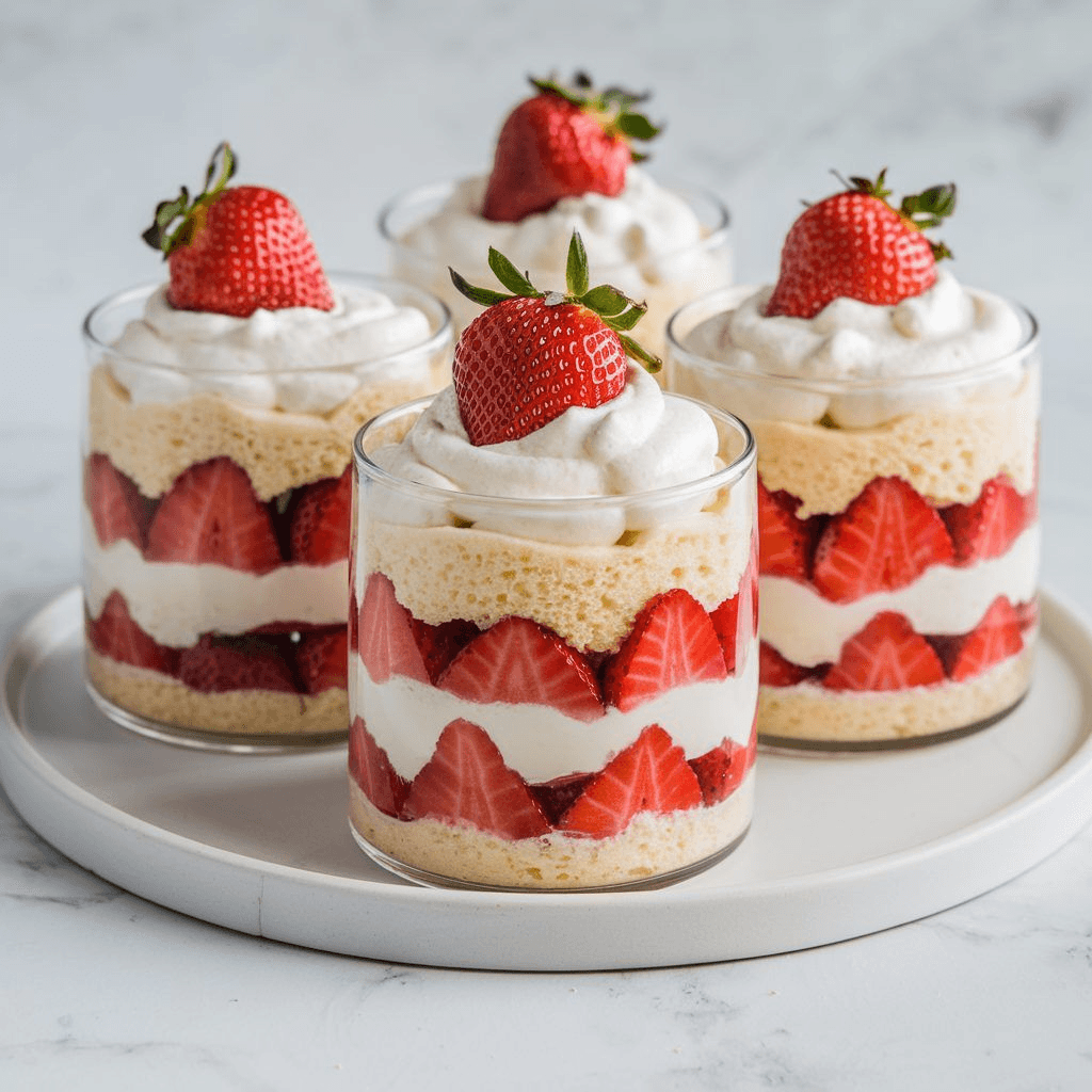 Mini Nadish Strawberry — Mini strawberry pastry.