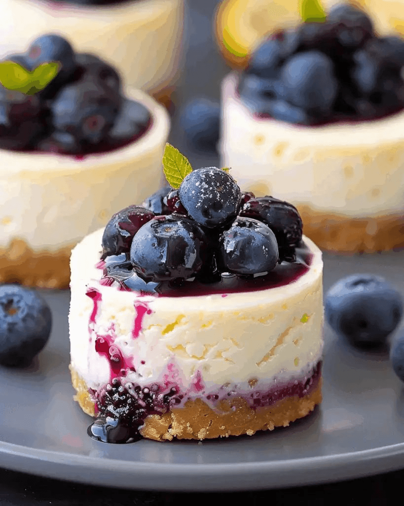 Mini Nadish Blueberry — Mini blueberry pastry.